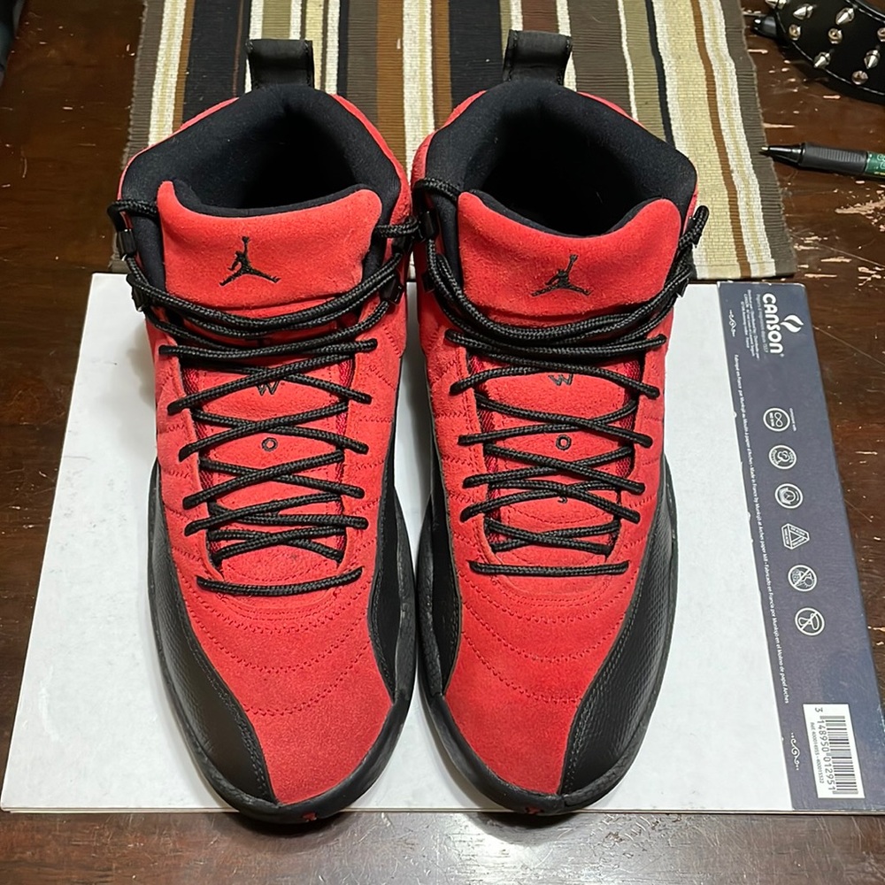 Jordan 12 reverse flu game